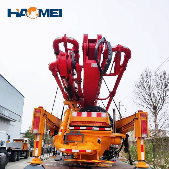 S Valve Cement Concrete Boom Pump Truck Company